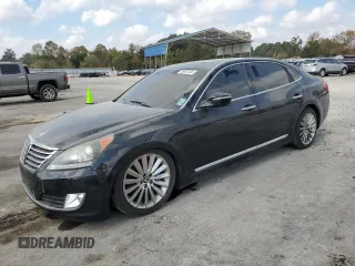 2016 Hyundai Equus Signature with VIN KMHGH4JH5GU105733, listed as a Copart auction lot 78307434 with 107,169 mi miles and Clean Title. Bid and sale history available at DreamBid. Image 1.
