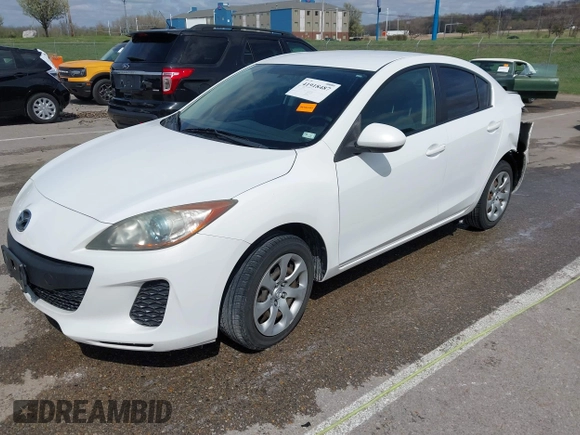 2013 Mazda Mazda3 i Sport with VIN JM1BL1U73D1764244, listed as a IAAI auction lot 41918487 with 94,620 mi miles. Bid and sale history available at carsss.com. Image 17.