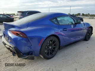 2024 Toyota GR Supra 3.0 with VIN WZ1DB0G04RW066662, listed as a Copart auction lot 88293785 with 0 mi miles and Salvage Title. Bid and sale history available at carsss.com. Image 3.