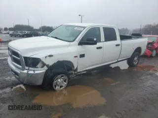 2012 Ram 2500 ST with VIN 3C6TD5HT8CG297877, listed as a Copart auction lot 52046485 with 144,523 mi miles and Salvage Title. Bid and sale history available at carsss.com. Image 1.