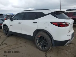 2021 Chevrolet Blazer LT z VIN 3GNKBJR4XMS529265, wystawiony jako Copart lot #63696144 z przebiegiem 76 123 mil mil oraz Szkoda całkowita • Salvage title. Historia ofert i sprzedaży dostępna na DreamBid. Obrazek 2.
