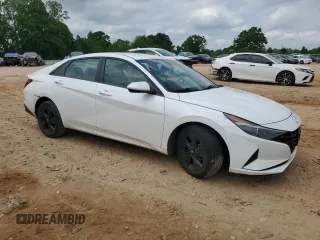 2022 Hyundai Elantra with VIN 5NPLM4G2NH063289, listed as a Copart auction lot 54551105 with 25,908 mi miles and Salvage title. Bid and sale history available at DreamBid. Image 4.