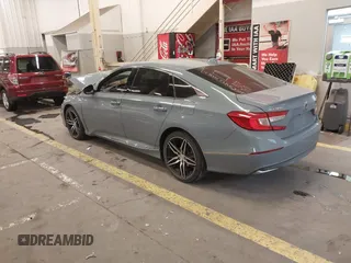 2022 Honda Accord Touring with VIN 1HGCV3F99NA022152, listed as a IAAI auction lot 41573262 with Not provided miles and . Bid and sale history available at DreamBid. Image 3.