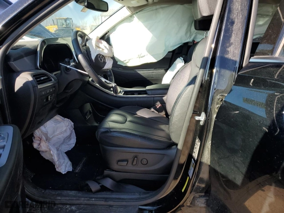 2020 Hyundai Palisade SEL with VIN KM8R44HEXLU134459, listed as a Copart auction lot 46905765 with 60,712 mi miles and Salvage Title. Bid and sale history available at carsss.com. Image 7.