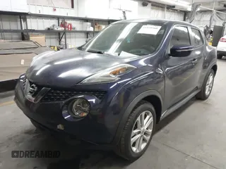 2015 Nissan Juke S with VIN JN8AF5MR4FT506208, listed as a IAAI auction lot 41959560 with 90,382 mi miles. Bid and sale history available at carsss.com. Image 2.