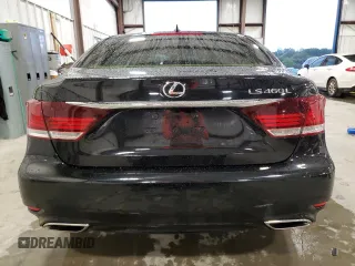 2014 Lexus LS 460 L with VIN JTHGL1EF6E5051262, listed as a Copart auction lot 79604764 with 63,965 mi miles and Salvage Title. Bid and sale history available at DreamBid. Image 6.