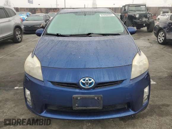 2010 Toyota Prius II with VIN JTDKN3DU2A0221884, listed as a Copart auction lot 47208995 with 138,287 mi miles and Salvage Title. Bid and sale history available at carsss.com. Image 5.