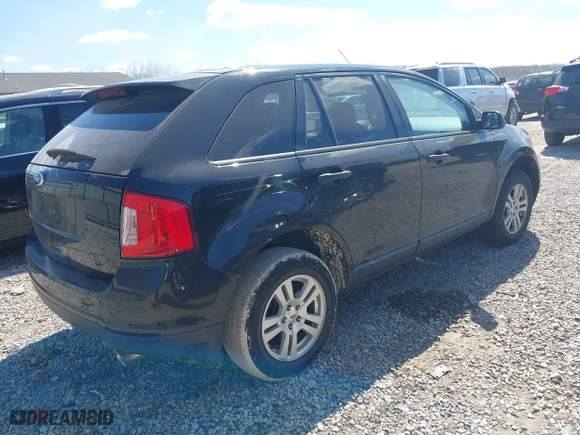2011 Ford Edge SE with VIN 2FMDK3GC8BBA96129, listed as a IAAI auction lot 41904489 with 139,411 mi miles. Bid and sale history available at carsss.com. Image 4.