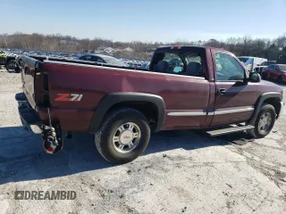 1999 GMC New Sierra 1500 SLE with VIN 1GTEK14TXXE533674, listed as a Copart auction lot 83788244 with 188,751 mi miles and Salvage Title. Bid and sale history available at carsss.com. Image 3.