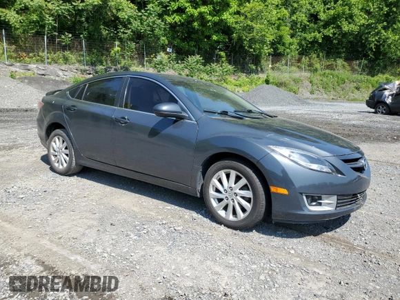 2012 Mazda 6 i Touring with VIN 1YVHZ8DH5C5M02136, listed as a Copart auction lot 58735635 with 128,569 mi miles and Salvage title. Bid and sale history available at DreamBid. Image 4.