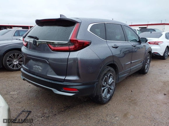 2022 Honda CR-V EX with VIN 7FARW1H58NE015810, listed as a IAAI auction lot 41949526 with 37,152 mi miles. Bid and sale history available at carsss.com. Image 4.