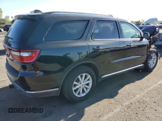 2020 Dodge Durango SXT Plus z VIN 1C4RDJAG2LC318847, wystawiony jako Copart lot #52423245 z przebiegiem Nie podano mil oraz Czysty tytuł • Clean title. Historia ofert i sprzedaży dostępna na DreamBid. Obrazek 3.