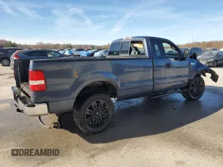 2005 Ford F-150 XL with VIN 1FTRF14W65KC37551, listed as a Copart auction lot 80317184 with 191,768 mi miles and Salvage title. Bid and sale history available at DreamBid. Image 3.