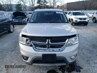2014 Dodge Journey SXT z VIN 3C4PDDBG7ET282202, wystawiony jako Copart lot #82870614 z przebiegiem 153 404 mil mil oraz Czysty tytuł • Clean title. Historia ofert i sprzedaży dostępna na DreamBid. Obrazek 5.
