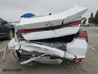 2021 Hyundai Elantra SEL with VIN 5NPLM4AG9MH044995, listed as a Copart auction lot 50338935 with 57,775 mi miles and Salvage Title. Bid and sale history available at carsss.com. Image 6.