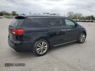2018 Kia Sedona SX-L with VIN KNDME5C10J6375793, listed as a Copart auction lot 51363415 with 0 mi miles and Clean Title. Bid and sale history available at carsss.com. Image 3.
