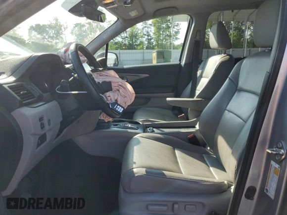 2021 Honda Pilot Special Edition with VIN 5FNYF5H22MB010962, listed as a Copart auction lot 56402185 with 44,810 mi miles and Salvage title. Bid and sale history available at DreamBid. Image 7.