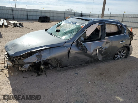 2016 Infiniti QX50 with VIN JN1BJ0RP9GM233533, listed as a Copart auction lot 42153805 with 0 mi miles and Non Repairable. Bid and sale history available at carsss.com. Image 1.