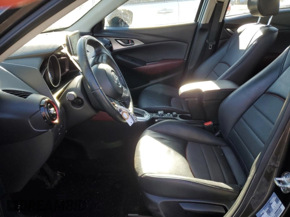 2017 Mazda CX-3 Touring with VIN JM1DKFC76H0168549, listed as a Copart auction lot 47499205 with 75,978 mi miles and Salvage Title. Bid and sale history available at carsss.com. Image 7.
