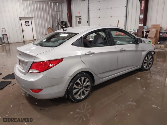 2017 Hyundai Accent SE with VIN KMHCT4AE7HU347198, listed as a IAAI auction lot 41617464 with 61,403 mi miles. Bid and sale history available at carsss.com. Image 4.