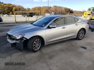 2020 Acura TLX with VIN 19UUB1F39LA007645, listed as a Copart auction lot 73798093 with 41,324 mi miles. Bid and sale history available at carsss.com. Image 1.