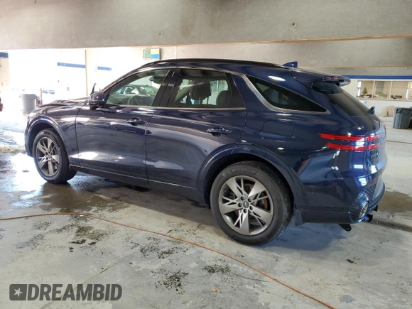 2022 Genesis GV70 Sport with VIN KMUMCDTC5NU073867, listed as a Copart auction lot 88230705 with 28,395 mi miles and Salvage title. Bid and sale history available at DreamBid. Image 2.