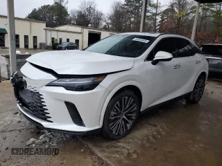 2025 Lexus RX with VIN 2T2BBMCA2SC069341, listed as a Copart auction lot 42484595 with 1,117 mi miles and Salvage Title. Bid and sale history available at carsss.com. Image 1.