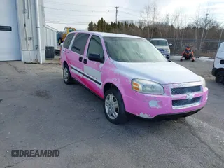 2006 Chevrolet Uplander LS Fleet with VIN 1GNDV23L76D138499, listed as a IAAI auction lot 41241378 with Not Provided miles. Bid and sale history available at carsss.com. Image 1.