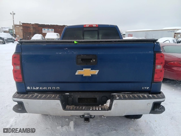 2014 Chevrolet Silverado 1500 LTZ with VIN 3GCUKSEC6EG116638, listed as a Copart auction lot 44156885 with NaN miles and Salvage Title. Bid and sale history available at carsss.com. Image 6.