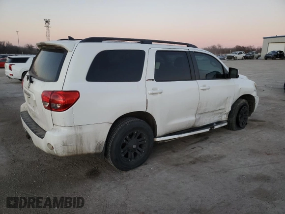 2010 Toyota Sequoia SR5 with VIN 5TDBW5G18AS031207, listed as a Copart auction lot 88731505 with 226,278 mi miles and Salvage Title. Bid and sale history available at carsss.com. Image 3.