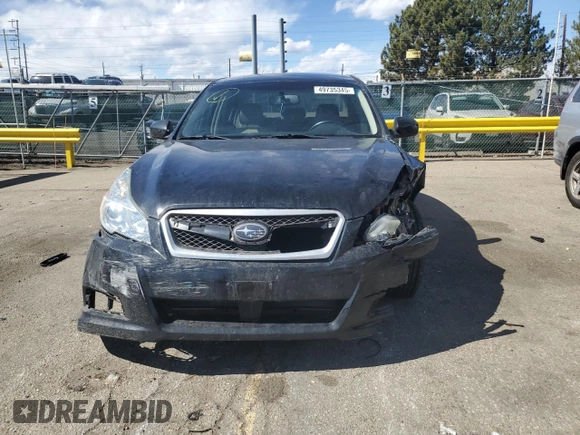 2012 Subaru Legacy Premium with VIN 4S3BMBC66C3026839, listed as a Copart auction lot 49735345 with 133,567 mi miles and Salvage title. Bid and sale history available at DreamBid. Image 5.