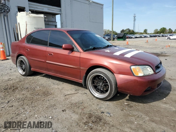 2004 Subaru Legacy Sedan (Natl) L with VIN 4S3BE625847203768, listed as a Copart auction lot 53642425 with 102,217 mi miles and Clean Title. Bid and sale history available at carsss.com. Image 4.