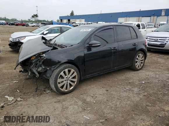 2012 Volkswagen Golf TDI with VIN WVWNM7AJ3CW293128, listed as a Copart auction lot 59679405 with Not provided miles and Clean title. Bid and sale history available at DreamBid. Image 1.