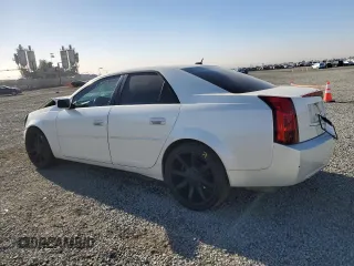2005 Cadillac CTS with VIN 1G6DM56TX50235746, listed as a Copart auction lot 84215694 with 97,378 mi miles and Salvage Title. Bid and sale history available at carsss.com. Image 2.