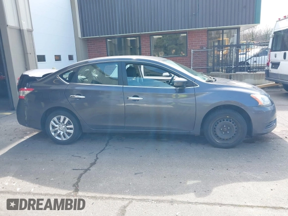 2013 Nissan Sentra SV with VIN 3N1AB7AP2DL713951, listed as a IAAI auction lot 41735725 with 65,703 mi miles. Bid and sale history available at carsss.com. Image 13.