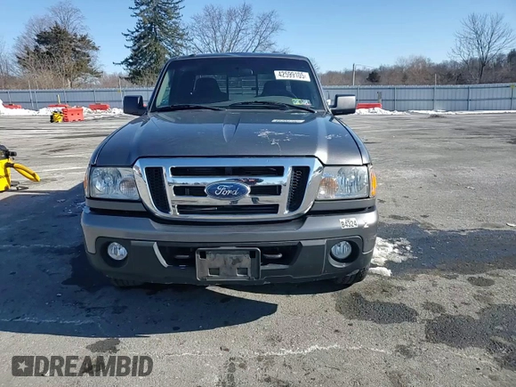 2009 Ford Ranger XL with VIN 1FTZR15E69PA51191, listed as a Copart auction lot 42599105 with 155,744 mi miles and Salvage Title. Bid and sale history available at carsss.com. Image 11.