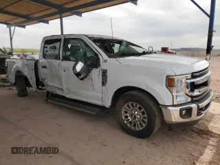 2022 Ford F-250 XL with VIN 1FT7W2A6XNEE19267, listed as a Copart auction lot 58541785 with 61,490 mi miles and Non repairable. Bid and sale history available at DreamBid. Image 4.