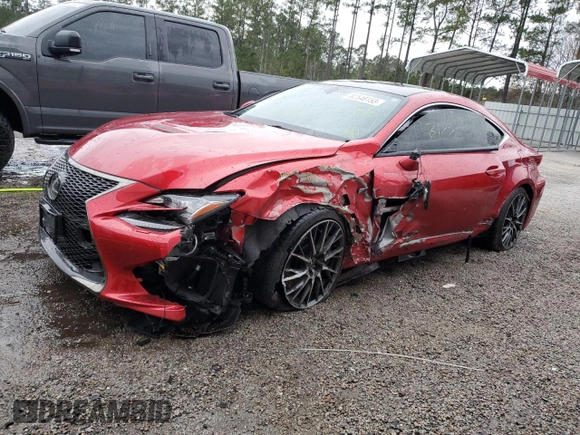 2015 Lexus RC F F z VIN JTHHP5BC9F5004111, wystawiony jako Copart lot #82548153 z przebiegiem 31 778 mil mil oraz . Historia ofert i sprzedaży dostępna na DreamBid. Obrazek 1.
