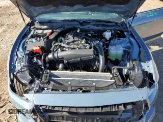 2025 Ford Mustang EcoBoost with VIN 1FA6P8TH5S5103934, listed as a Copart auction lot 43240215 with 121 mi miles and Salvage Title. Bid and sale history available at carsss.com. Image 11.