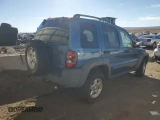 2005 Jeep Liberty Sport with VIN 1J4GL48545W635895, listed as a Copart auction lot 80876564 with 145,108 mi miles and Salvage Title. Bid and sale history available at DreamBid. Image 3.