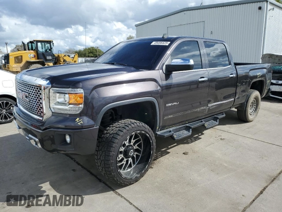 2014 GMC Sierra 1500 with VIN 3GTU2WEJ4EG434005, listed as a Copart auction lot 49495525 with Not Provided miles and Salvage Title. Bid and sale history available at DreamBid. Image 1.