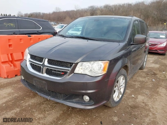 2019 Dodge Grand Caravan SXT with VIN 2C4RDGCG9KR621193, listed as a IAAI auction lot 41570938 with 40,529 mi miles. Bid and sale history available at carsss.com. Image 2.