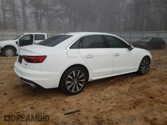 2021 Audi A4 Premium Plus z VIN WAUBBAF46MA008457, wystawiony jako Copart lot #84367804 z przebiegiem 45 001 mil mil oraz Szkoda całkowita • Salvage title. Historia ofert i sprzedaży dostępna na DreamBid. Obrazek 3.