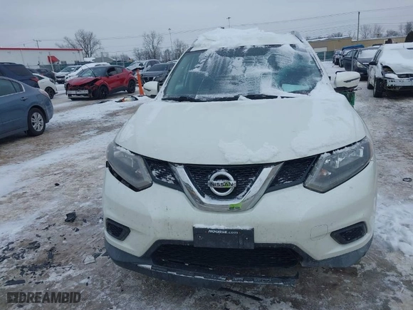 2016 Nissan Rogue SV with VIN KNMAT2MV6GP720398, listed as a IAAI auction lot 41335123 with 88,714 mi miles. Bid and sale history available at carsss.com. Image 12.