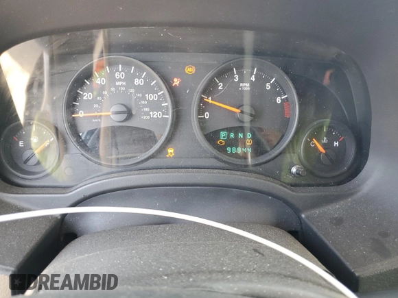 2010 Jeep Patriot Sport z VIN 1J4NF2GB1AD649544, wystawiony jako Copart lot #55086225 z przebiegiem 98 944 mil mil oraz Szkoda całkowita • Salvage title. Historia ofert i sprzedaży dostępna na DreamBid. Obrazek 9.