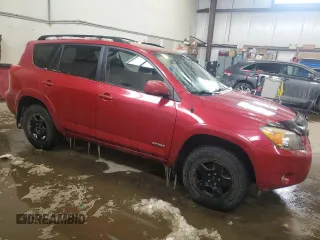 2006 Toyota RAV4 Sport with VIN JTMBK32V266000181, listed as a Copart auction lot 51006215 with 282,799 mi miles and Salvage Title. Bid and sale history available at carsss.com. Image 4.