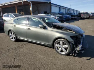 2006 Lexus GS 430 with VIN JTHBN96S165007816, listed as a Copart auction lot 47481665 with 122,796 mi miles and Salvage Title. Bid and sale history available at carsss.com. Image 4.