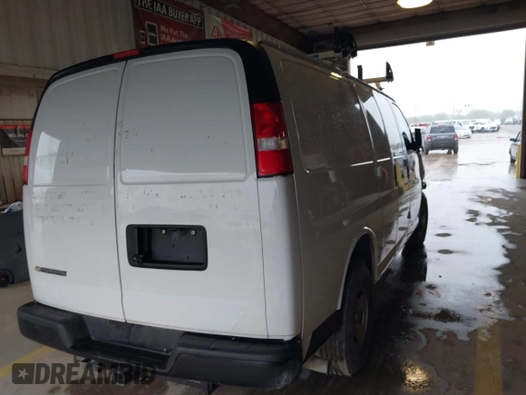 2023 Chevrolet Express Cargo с VIN 1GCWGAFP6P1250363, выставлен на аукционе IAAI как лот 41900880 с пробегом 38 474 миль миль и . История ставок и продаж доступна на DreamBid. Изображение 4.