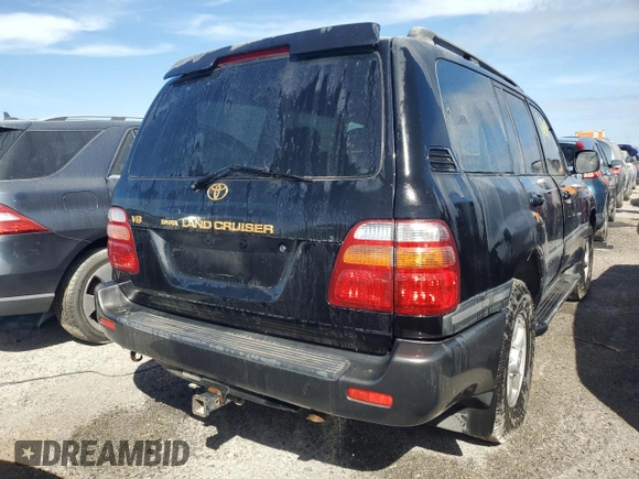 2000 Toyota Land Cruiser with VIN JT3HT05J8Y0083057, listed as a Copart auction lot 75249574 with 0 mi miles and Non Repairable. Bid and sale history available at carsss.com. Image 3.