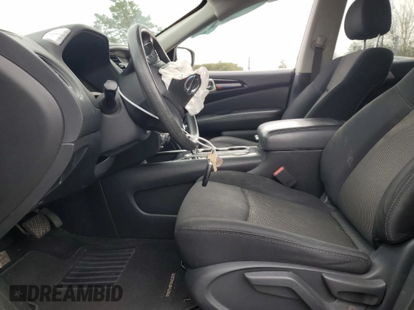 2018 Nissan Pathfinder SL with VIN 5N1DR2MN5JC658823, listed as a Copart auction lot 44978245 with 92,955 mi miles and Salvage Title. Bid and sale history available at carsss.com. Image 7.